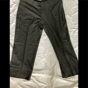 Haggar Dress Pant Black 44 x 26 NWT Altered NEW